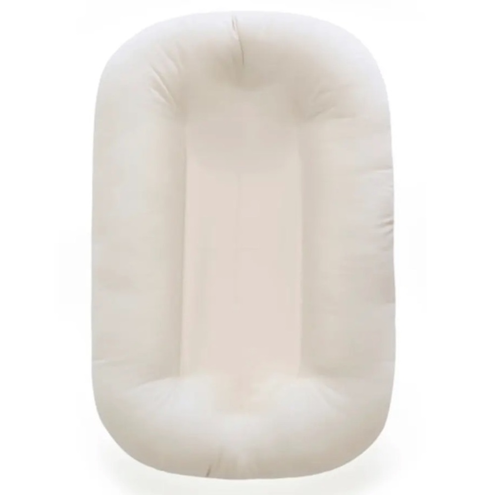 Neutral Cream Baby Nest Lounger - Comfortable Infant Support